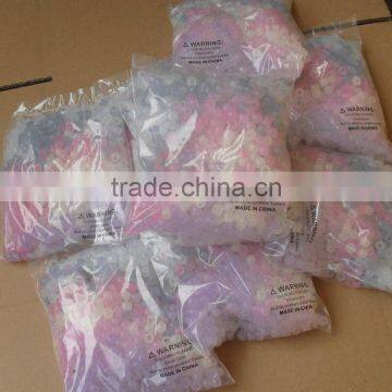 Multi Color Changing UV Reactive Plastic Pony Beads photo-2