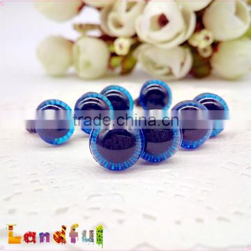 10mm Blue Stuffed Plush Toys Doll Parts Handcraft Plastic Animal Eyes