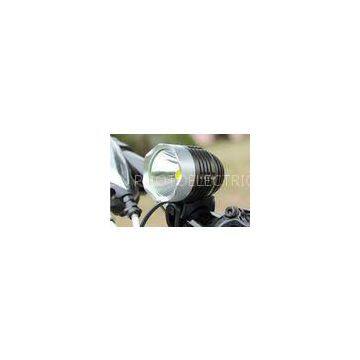 1200 Lumen 10W Cree LED XM-L T6 Bike Light , 100v - 240v Battery Charger