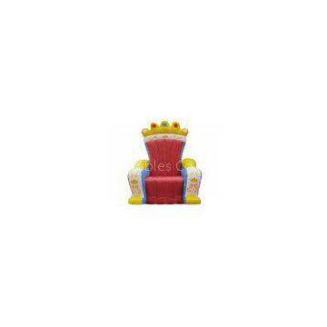 Hot Selling Replicas Inflatable Advertising King Sofa , Inflatable King Chair