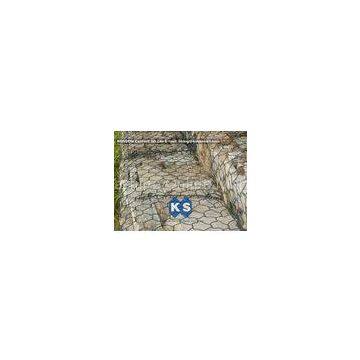 3.0mm to 4.5mm Diamter PVC Coated Stainless Steel Galvanized Hexagonal Gabion Boxes
