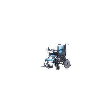 Indoor Outdoor Power Wheelchair , Compact Motorized Wheelchair For Disabled