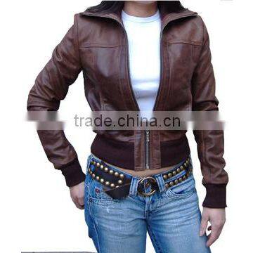 Soft smooth lamb skin Red Women Ladies Fashion Stylish Sexy Premium