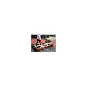paver machine for running track