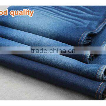 Fashion hot sale indigo denim fabric for jeans pants