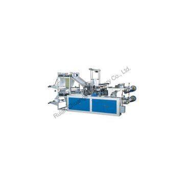 Computer Control Rolled Flat Open Bag/T-shirt Bag Making Machine