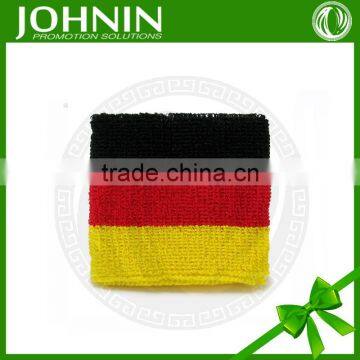 High Quality Germany Flag Wristbands Cheap Sweatbands