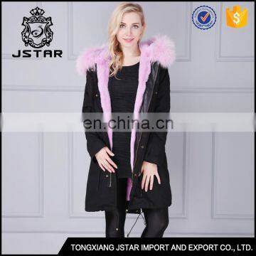 New style winter fur parka fashion elegant fox fur coat