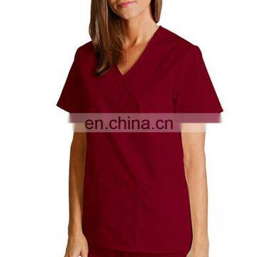 Medical Unisex Scrub Top Hospital Scrub Uniform Top