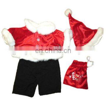 Christmas cloth suit Teddy bear toy's suit