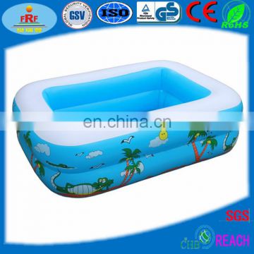 Two Layer Tubes Inflatable Baby Bath Pool