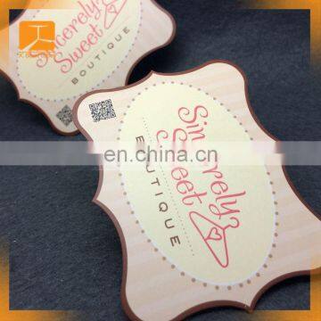 2017 Custom Paper earring hang tag,Cheap Garment Hang Tag,New Design Printed Paper Tag