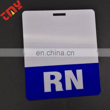 Hot Sale Cheap Price Plastic Id Badge With Clip Made In China