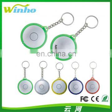 Winho promotional corporate gift UFO Round led keychain