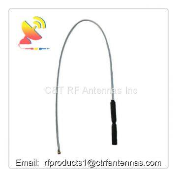 FPV antenna WiFi tube antenna omni rf 2.4G antenna with IPEX connector and RG1.32 cable 200mm length