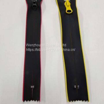 #5 Nylon Waterproof Zipper  with thumb slider