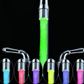 LED Faucet with 7 Colors Changing Led Water Tap