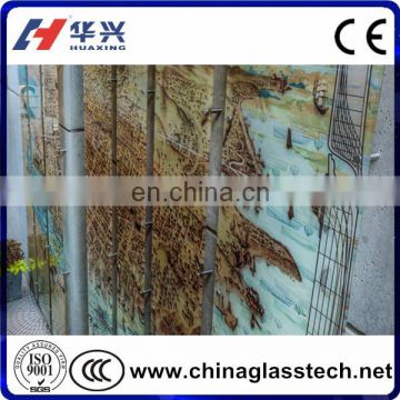 CE certified customized PVB Film Laminated Glass Facade