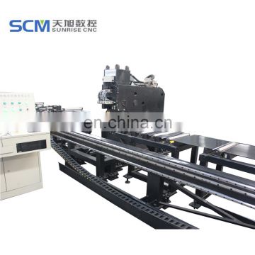 SUNRISE Automatic TPL104 Multi-stations CNC Punching Machine For Plates Of Automobile Steel Structure Industry