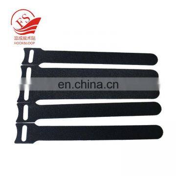 Factory Wholesale Nylon loop adjustable strap Hook and Loop Fastening Cable Ties