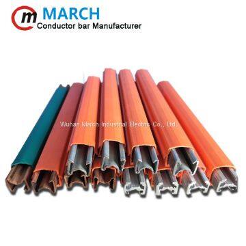 conductix quality single conductor bar for crane parts