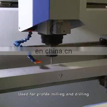 DMCC3H aluminium profile CNC drilling and milling machine