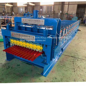 Double Layer Metal Roof Roll Forming Machine for Sale photo-3