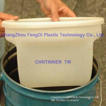 CHNTAINER™ PAIL TRAYS & PAIL CRADLES for 5 Gal. Epoxy Resin Packaging photo-4