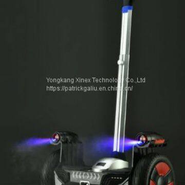 14 Inch Self-balancing Scooter Hoverboard With Handle Bar Smoking Spraying photo-2