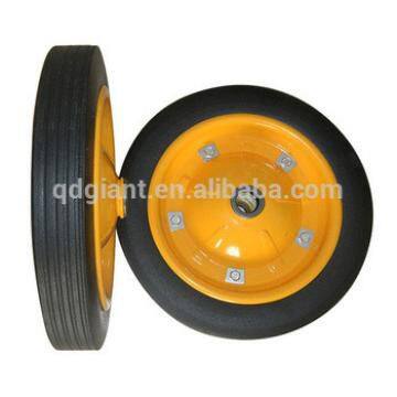 Popular 3800 solid wheels powder coating tyre 13 inch wheel