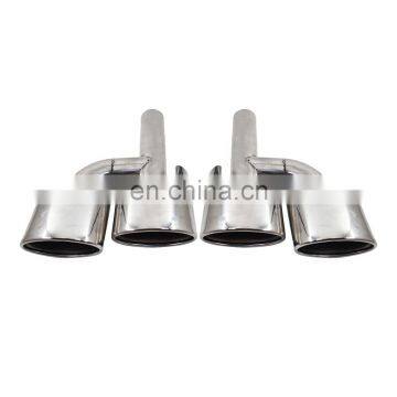 AMG Style Exhaust Muffler Pipe Tip For Mercedes-Benz C-Classs W204 C300 C350 C63 F-71-0023-01-D