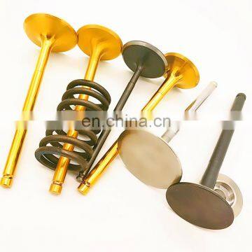 Cheap Price STD Flat Intake Exhaust Eng Valves For Mazda MZR Ford Duratec 2.0L 2.3L Supertech Dual Springs Titanium Retainers photo-2