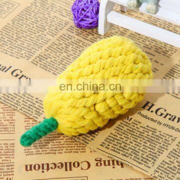 Funny Fruit Series Pet Rope Chew Toy, Dog Toys Free Samples photo-3