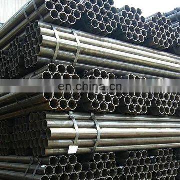 Manufacturer IBuilding Material Q345 Q235B ERW Black Round Steel Welded Pipe