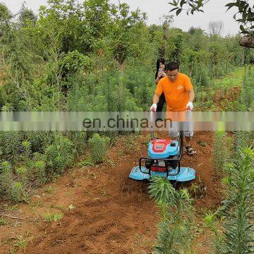 Small power tiller price 5hp diesel engine mini rotary tiller machine price india