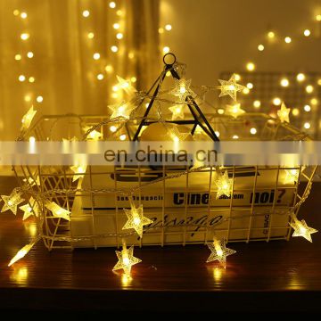 1.5M LED Star String fairy  Lights  Battery Operate twinkle lights for  Christmas Wedding decoration