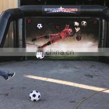 Inflatable Sticky Soccer Goal Kids Adult Football Game Target For Sale
