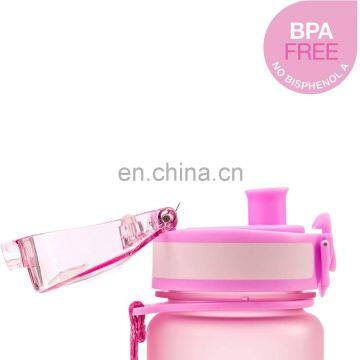 Harbour Pink Custom Logo 32oz Plastic Sport Running Water Bottle photo-4