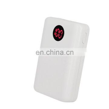 Mini portable 10000mAh power bank portable powerbank real capacity wholesale price with 3 inputs