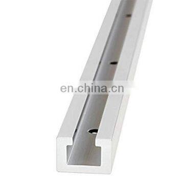 SHENGXIN profil aluminium penyemperitan curtain track for trek tingkap tirai perabot