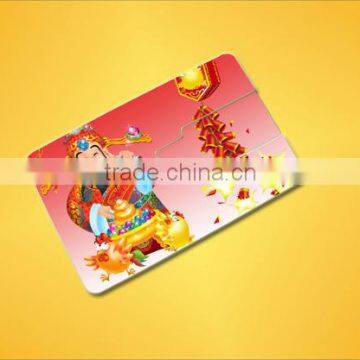 Custom Cheap Double Printing Gift Credit Card USB /usb Card /business Card Flash Drive Stick With Custom Logo photo-4