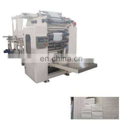 Automatic V fold hand towel paper making machine