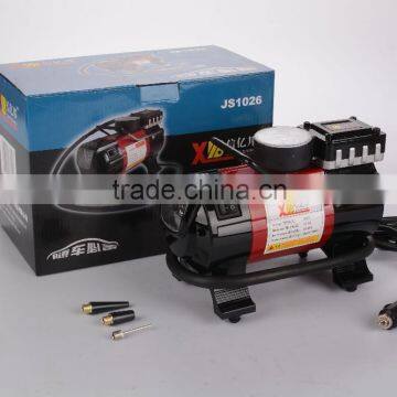 DC12V high power car single cylinder air comperssor with high light