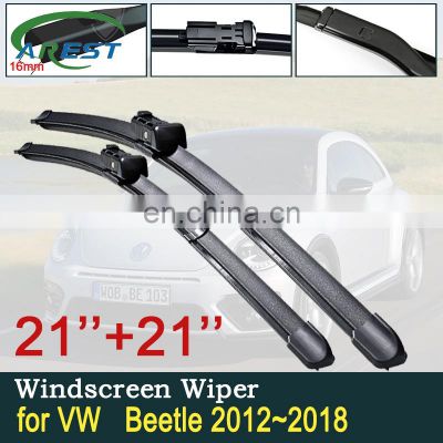 Car Wiper Blade for Volkswagen VW Beetle New Beetle 2012~2018 Front Windscreen Windshield Wipers 2013 2014 2015 Car Goods