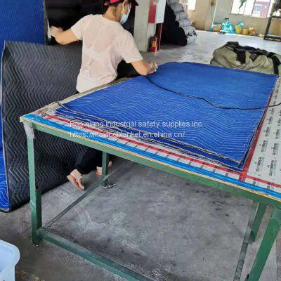 moving blanket ,moving pad,moving mat  from manufacturer for furniture protection