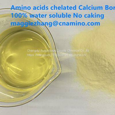 Hydrolysis Compound Amino Acids Chelated Calcium Boron With Organic Nitrogen Completely Water Soluble Fertilizer photo-2