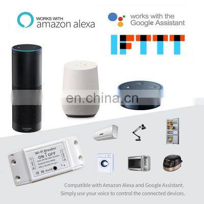 DIY WiFi Smart Light Switch Universal Breaker Timer Smart Life APP Wireless Remote Control Works With Alexa Google Home photo-3