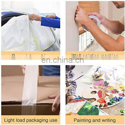 Customized White Indoor Painting Crepe Paper Masking Tape photo-4