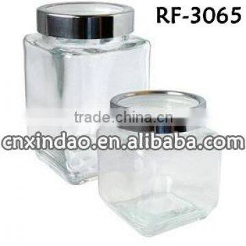 Hot Sale Popular Daily Used Professional Glass Jar with Lid for Kitchenware