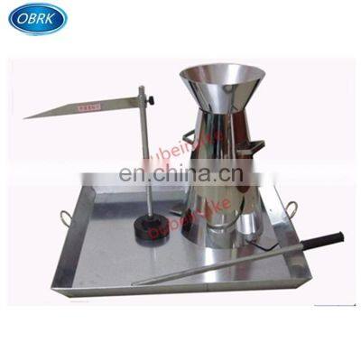 Mini Concrete Slump Cone Test Apparatus Stainless Steel Slump Cone Mold